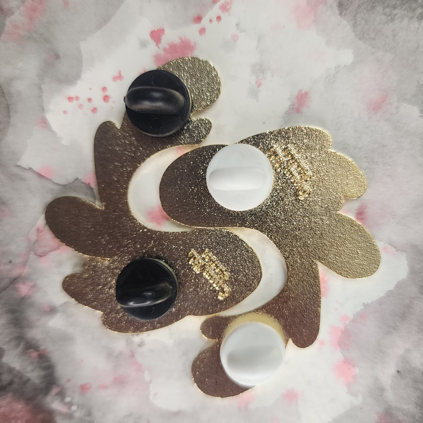 Yin Yang Whirlpool Enamel Pin Set