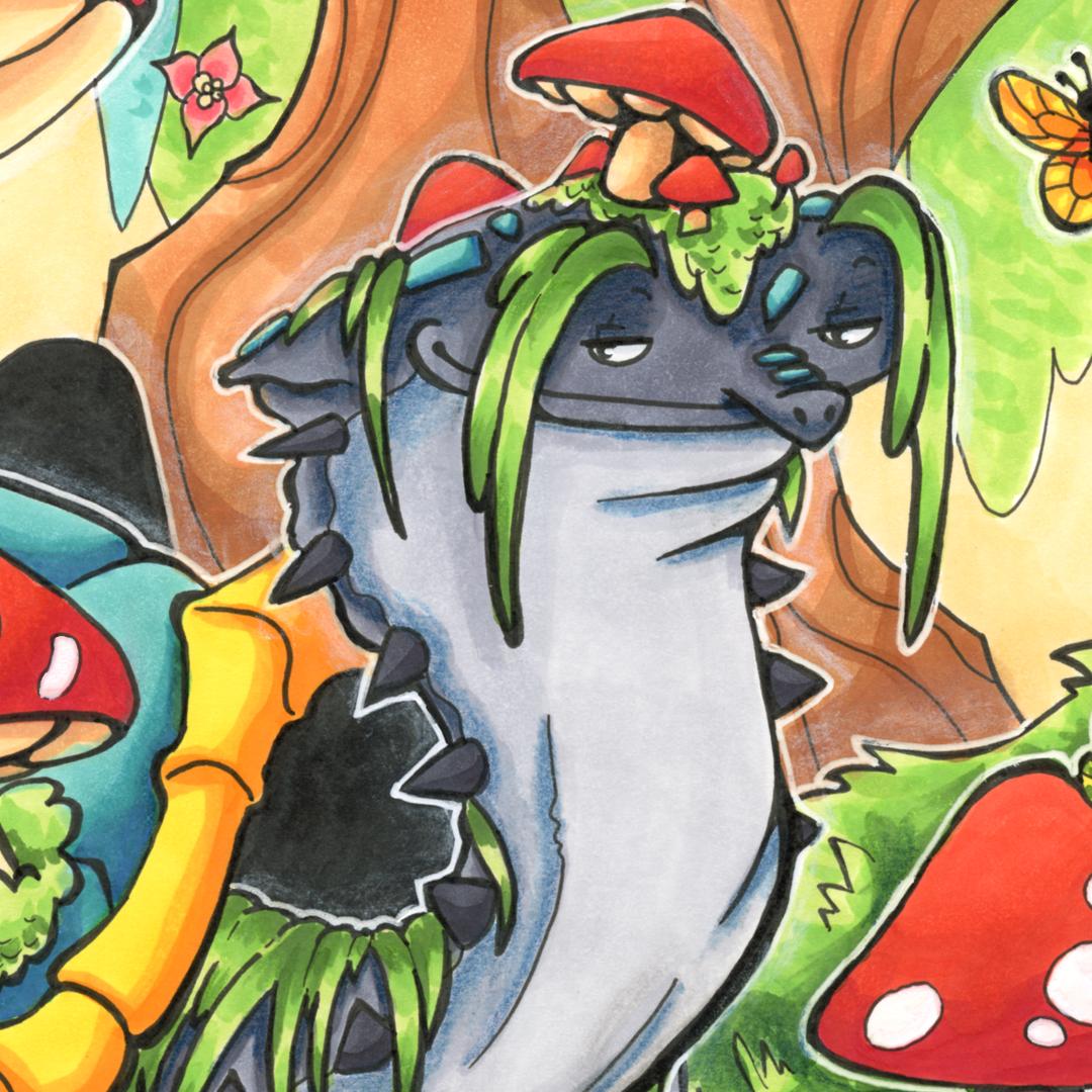 Matta Matta Village Gaming Playmat