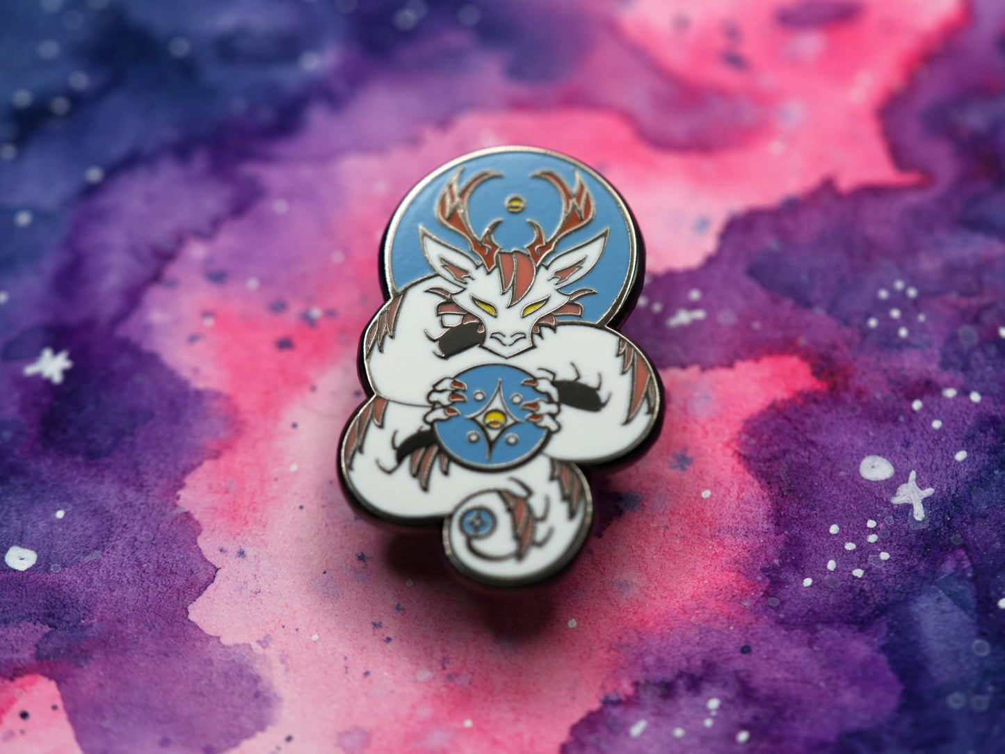 Starlight Dragon Enamel Pin