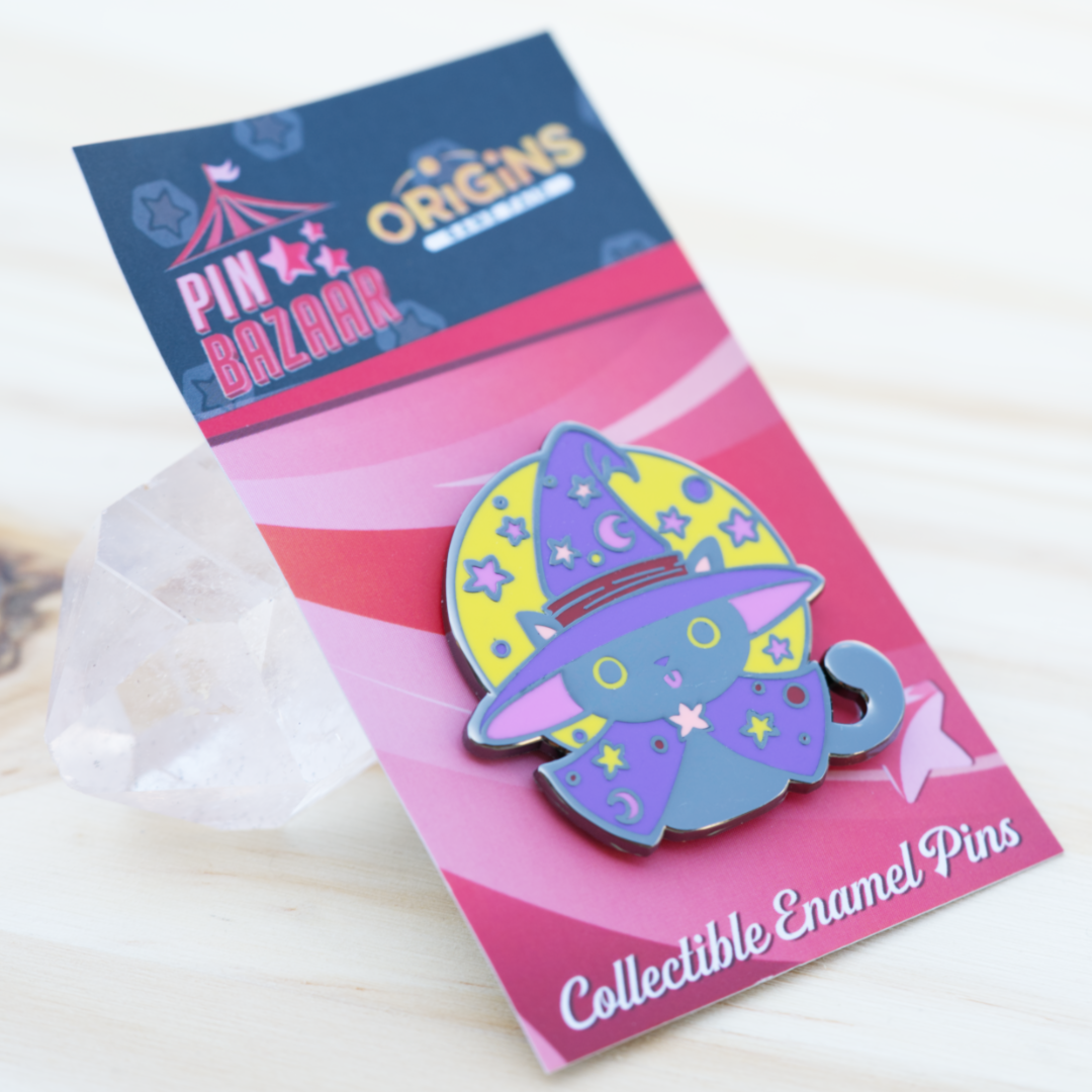 Whiskermancer Enamel Pin