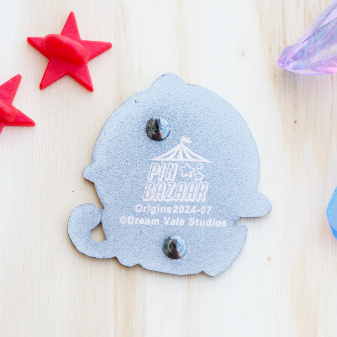 Whiskermancer Enamel Pin
