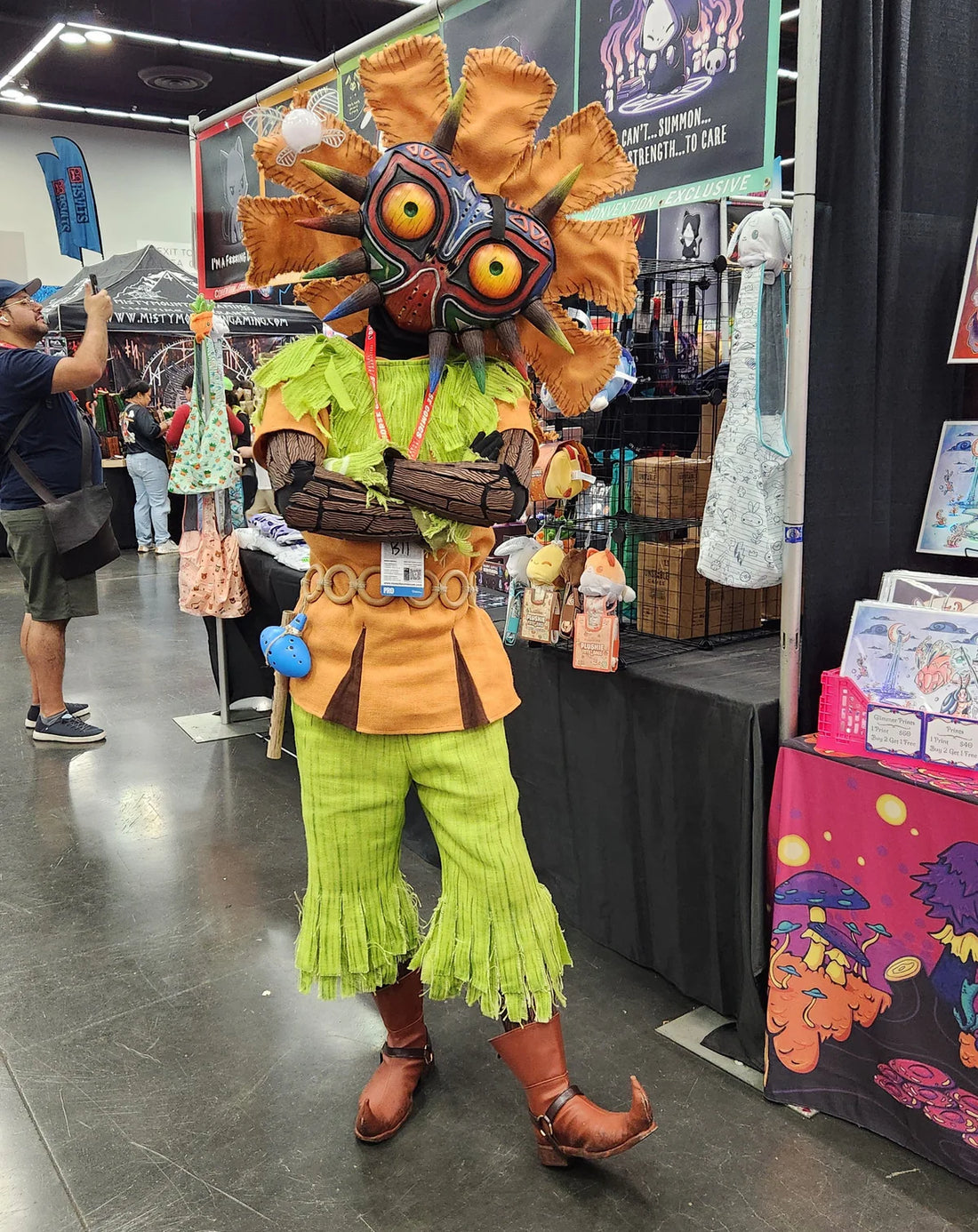 Majora's mask skull kid cosplay