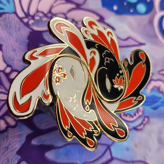 Fun with Koi Enamel Pins 🐟