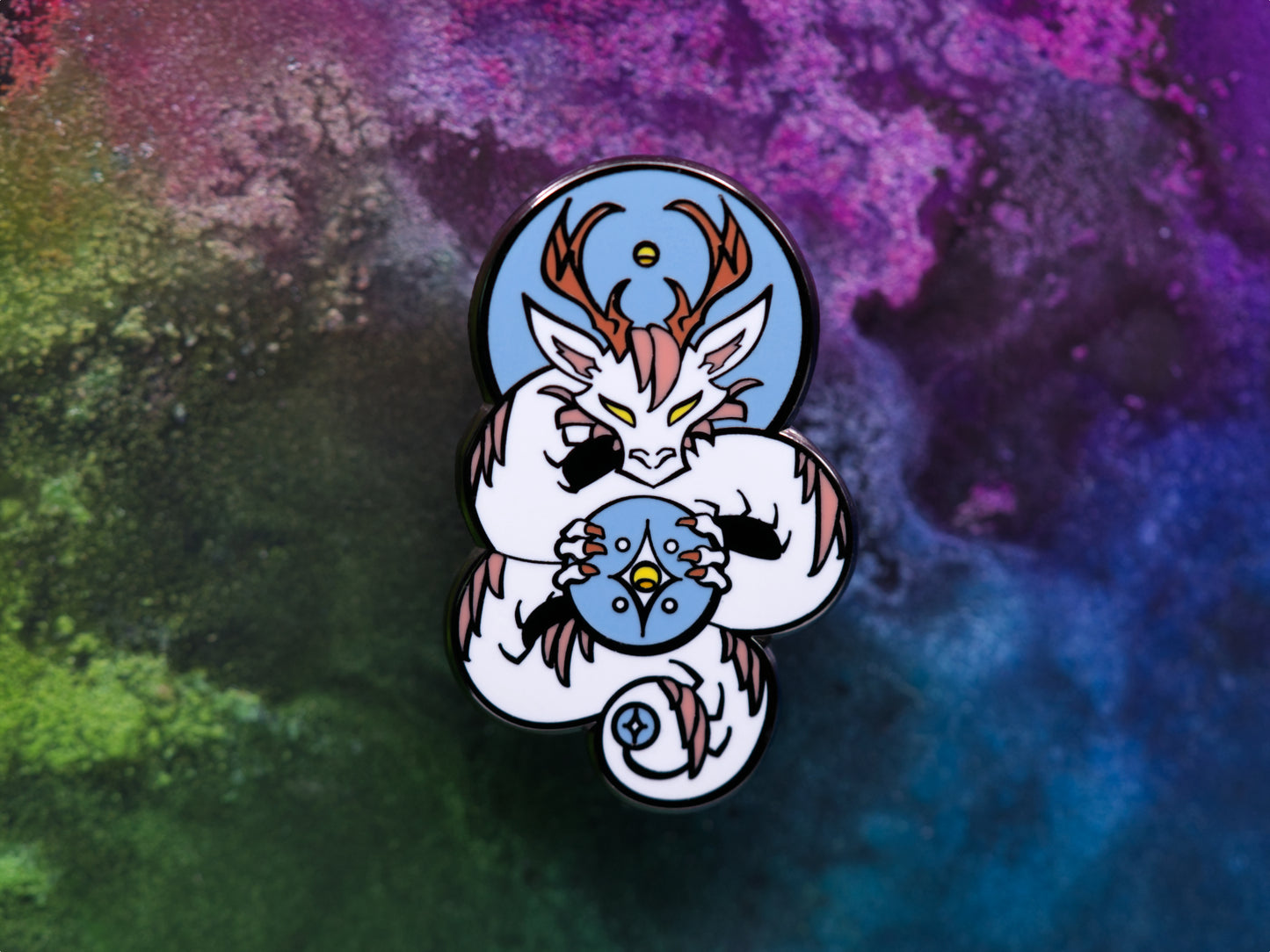 Starlight Dragon Enamel Pin