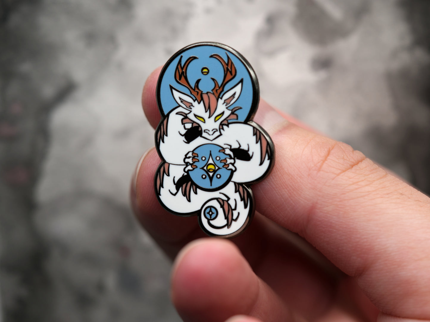 Starlight Dragon Enamel Pin