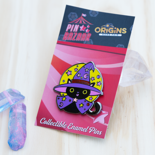 Whiskermancer Enamel Pin